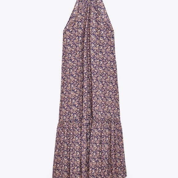 Zara limited edition printed maxi dress you cannot miss - Picture 5 of 6